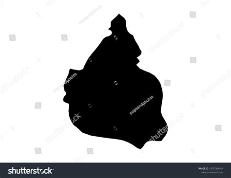 Fully Editable Detailed Vector Map Distrito Stock Vector (Royalty Free ...