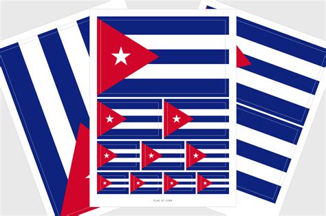 Cuba Flag Printable