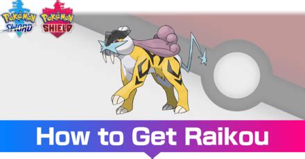 Raikou Evolutions Location And Learnset Crown Tundra DLC