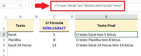 Concatenar Textos O No Excel Excel 24 Horas