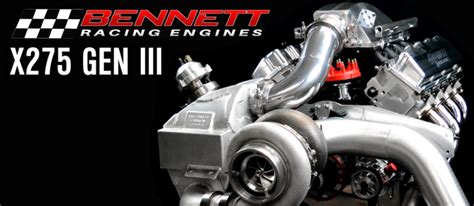 X275 Bennett Racing Engines