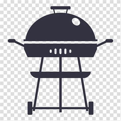 Black Kettle Grill Illustration Barbecue Grill Churrasco Grilling