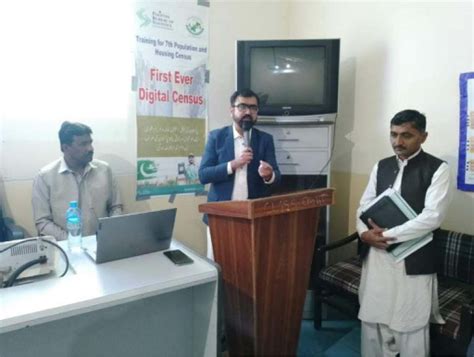 Digital Census Training Inaugurated By Dc Jacobabad