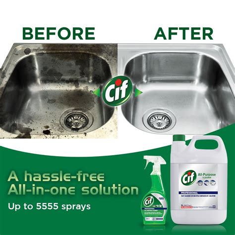 Sale Buy 1 Free 1 Cif All Purpose Antibacterial Cleaner 520ml