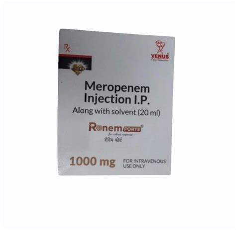 Meropenem Gm Injection Ronem Forte Ml At Rs Vial In Mumbai