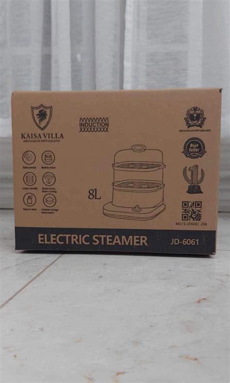 Kaisa Villa Electric Steamer Tv Home Appliances Kitchen Appliances