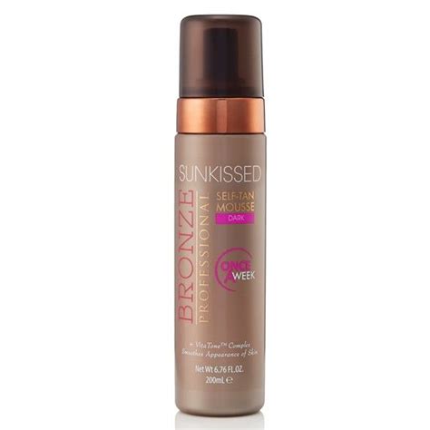 Bronze Professional Once A Week Self Tan Mousse Dark Products