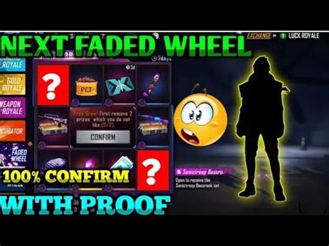 Next Faded Wheel In Free Fire Free Fire Next Next Faded Wheel Next