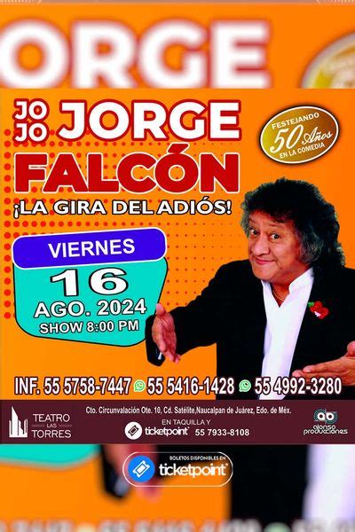 Jo Jo Jorge Falcón Teatro Las Torres