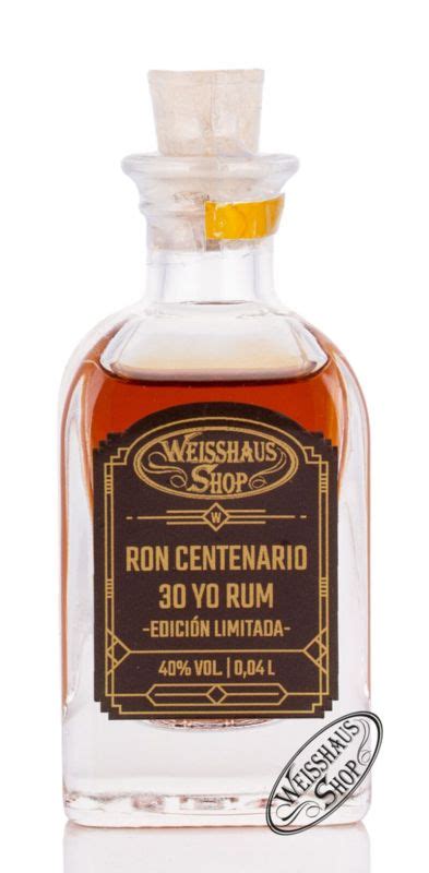 Ron Centenario Edici N Limitada Jahre Vol L Weisshaus Shop