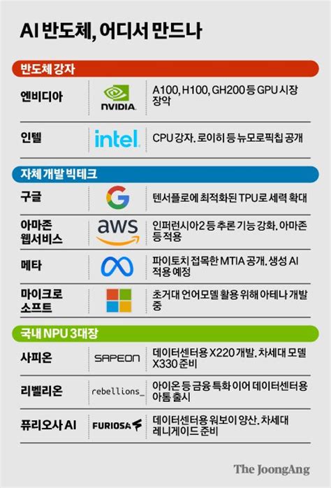 칩 설계 능력만 보면 엔비디아 제쳤다ai 반도체 다음 스타는 중앙일보