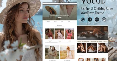 Vouge Fashion Store Woocommerce Theme Wp Themes Ft Babies