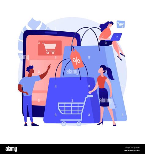 Consumer Society Abstract Concept Vector Illustration Consumption Of