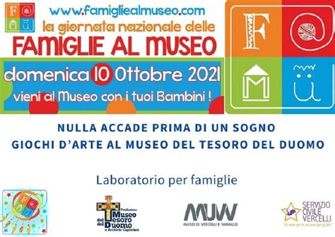 Nulla Accade Prima Di Un Sogno Laboratorio Per Famiglie Il 10 Ottobre