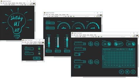 Sketchy Ui Controls Kit Is Now Available On Ni Labview Tools Network