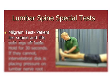 Solution Lecture No Regional Assessment Lumbar Spine Pathologies