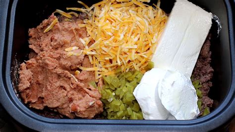 Carlsbad Cravings Slow Cooker Texas Trash Beef And Bean Dip The