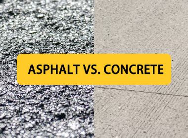 Asphalt Vs Concrete Roads Learn About The Difference