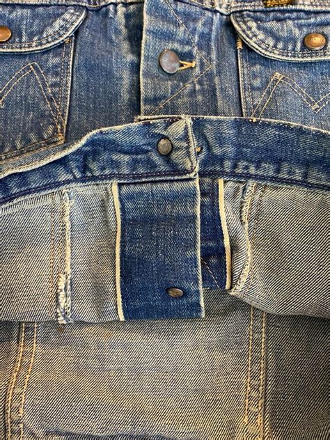 S Vintage Maverick Blue Bell Selvedge Denim Jacket Gem