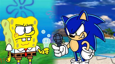 Sonic Vs Spongebob