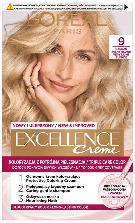 L ORÉAL PARIS EXCELLENCE Creme krem koloryzujący ochronny nr 9