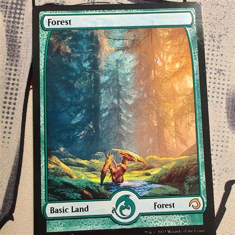 Full Art Forest Mtg Etsy