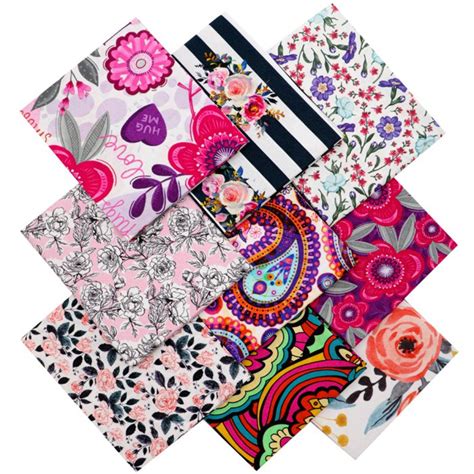 Floral Fat Quartercheap Fat Quarterprecut Fabric Bundleprecut Fabric Manufacturerfat Quarter