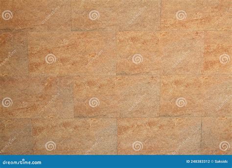 Brown Stone Tile Wall Texture Background Stock Photo Image Of