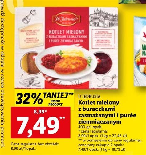 Promocja Kotlet Mielony Z Ziemniaczkami I Buraczkami U J Drusia W Lidl