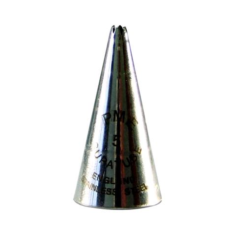 PME Supatube 5 Piping Nozzle Tube Tip Open Star Cake Decorating