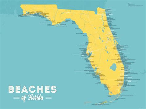 Florida Beaches - Best Maps Ever