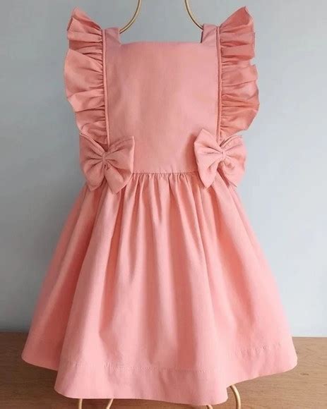 Vestido Infantil Terracota Elo7 Produtos Especiais