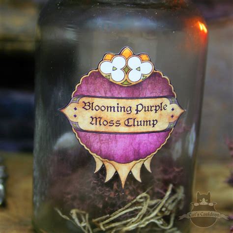 Dark Souls inspired potion Blooming Purple Moss Clump | Potions ...
