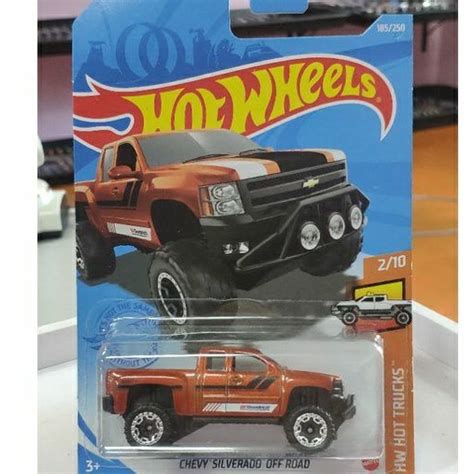 Hot Wheels Chevy Silverado Off Road Shopee Malaysia