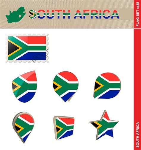 South African Country Flags