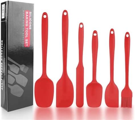 Magrimaxio Pi Ces Noir Spatule Cuisine Patisserie Silicone R Sistant