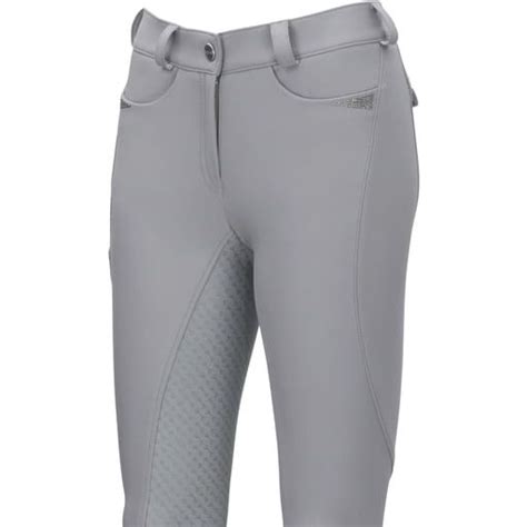 Pikeur Reithose Laure Grip Silver Grey Equusvitalis Onlineshop