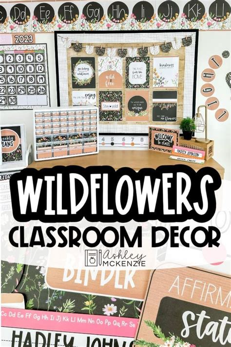 Wildflowers Classroom Decor Ashley McKenzie Decor In 2024