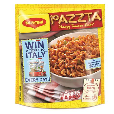 Maggi Pazzta Instant Pasta Cheesy Tomato Twist 64g Pouch Shaista S