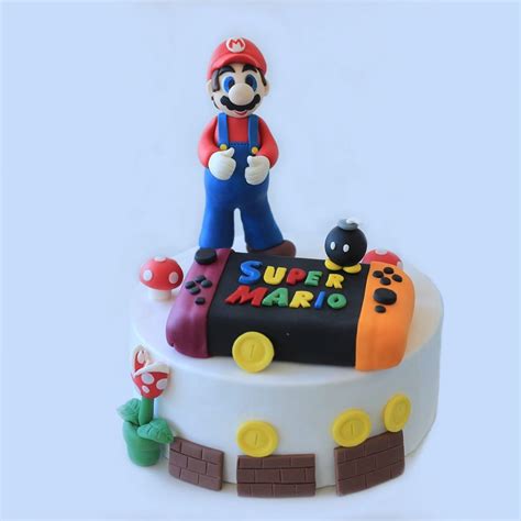 Super Mario And Nintendo Cake Topper Set Tempting Art