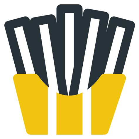 French Fries Generic Mixed Icon