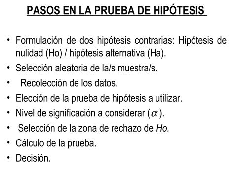 Powerpoint Tema Prueba De Hipotesis Ppt