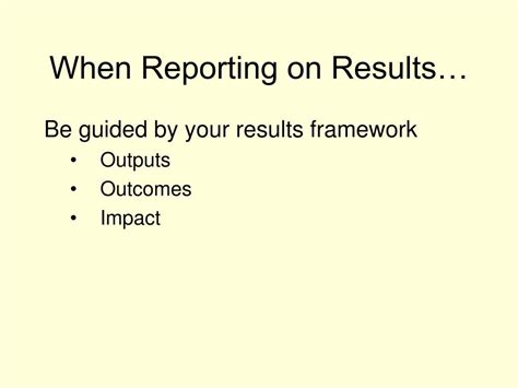 unpacking results based management rbm module  results based