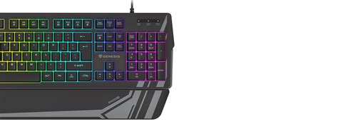 Genesis Rhod Rgb Gaming Keyboard Gamepcdirect Nl