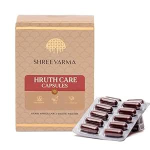 Buy Shreevarmas Hruth Care Capsule For Heart Health Ayurvedic