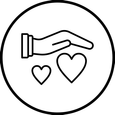 Kindness Vector Icon Style Vector Art At Vecteezy