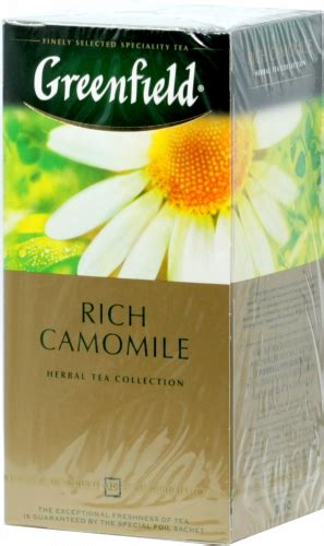 Greenfield. Rich Camomile карт.пачка, 25 пак.