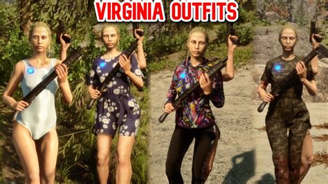 Como Encontrar Todos Los Trajes Outfits De Virginia En Sons Of The Forest The Forest 2 Youtube