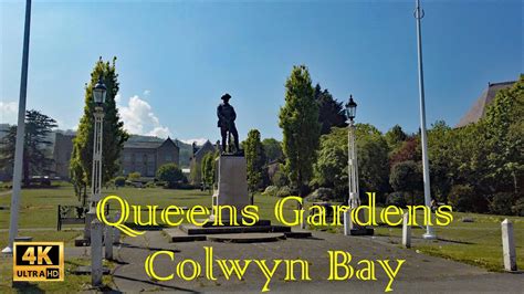 Walking Tour Colwyn Bay City Centre And Promenade In May In 4K YouTube