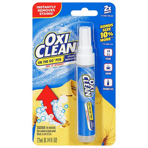 OxiClean Stain Remover Pen 0.74 fl oz | Stain Remover & Softener ...